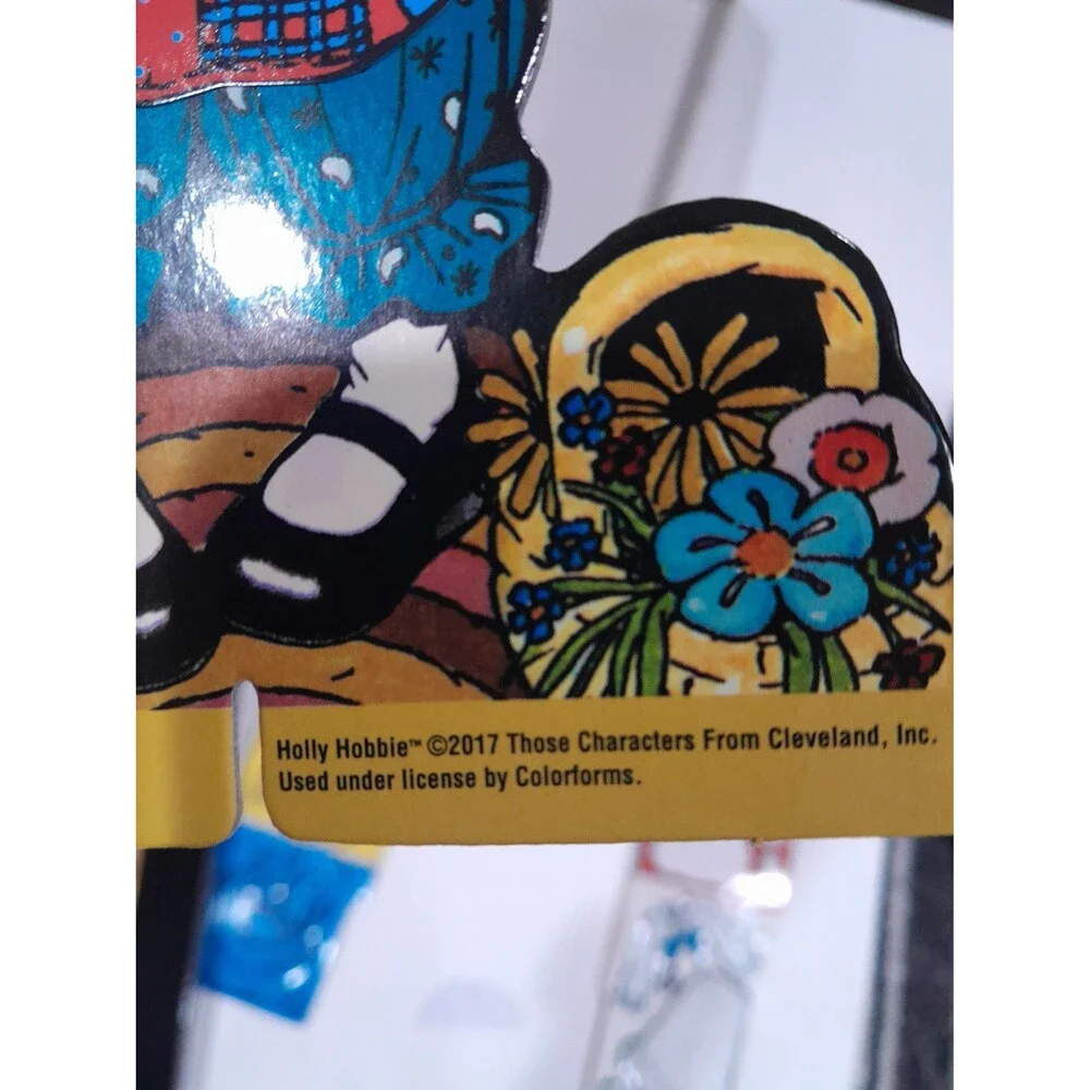 Holly Hobbie  Colorforms Dress Up Kit, Description